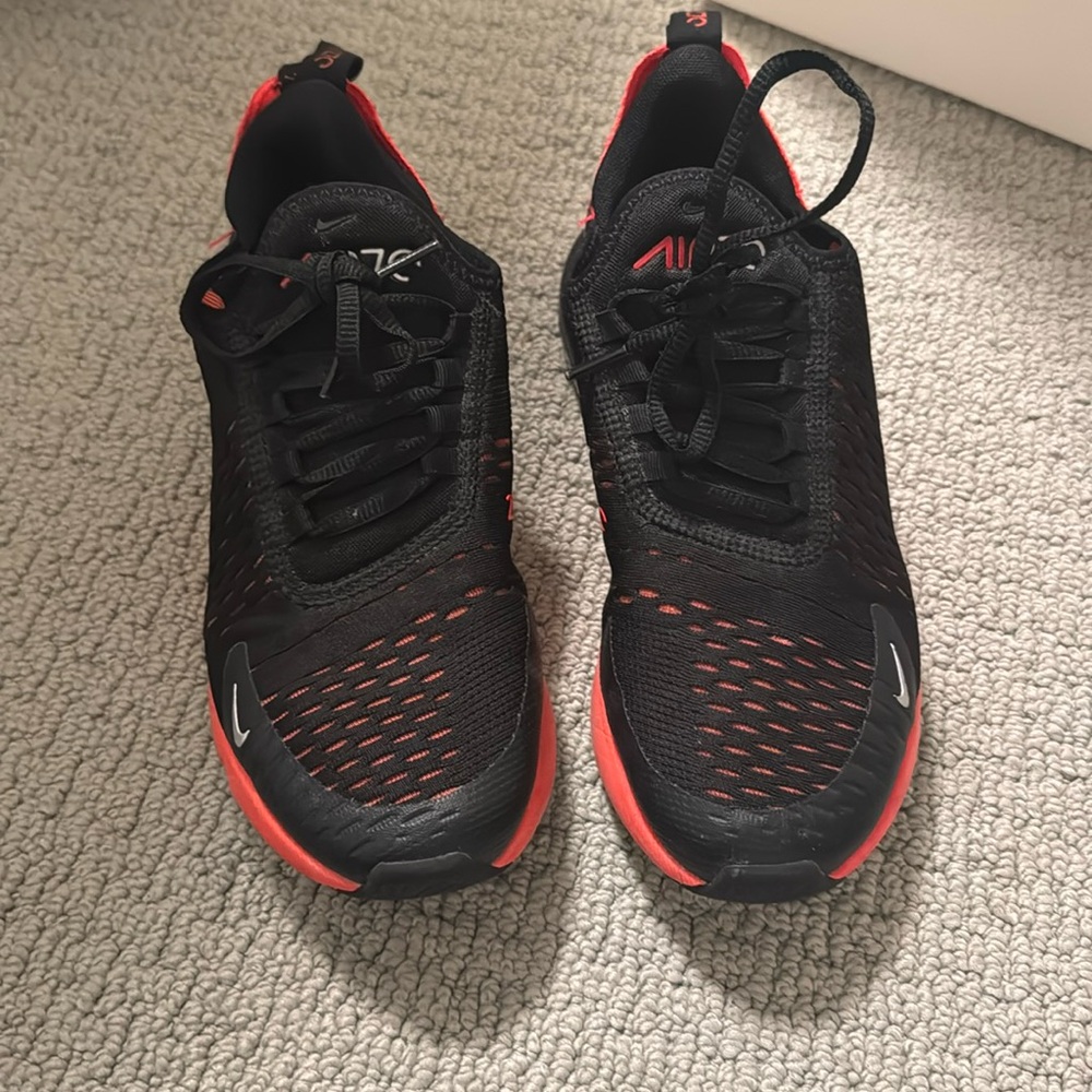 Nike red & black sneakers